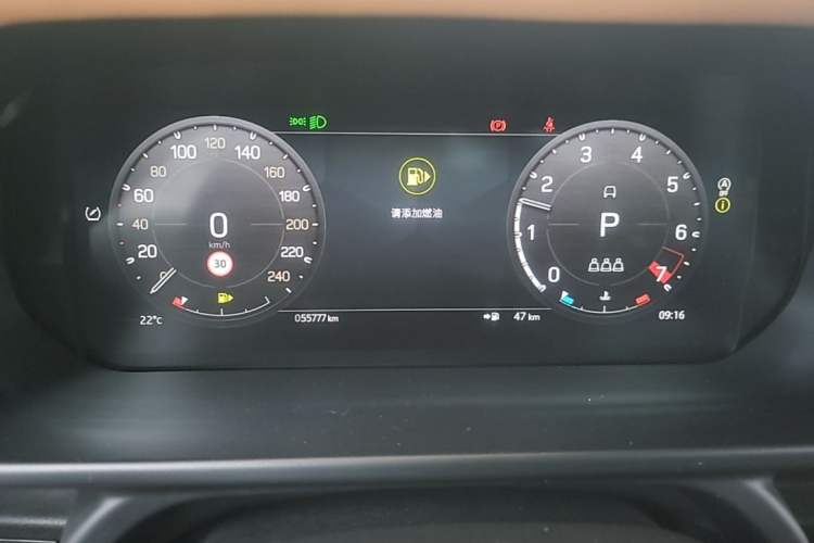 Used Land Rover Defender 2023 Facelift 110 3.0T P400 Dark Edition Instrument Cluster