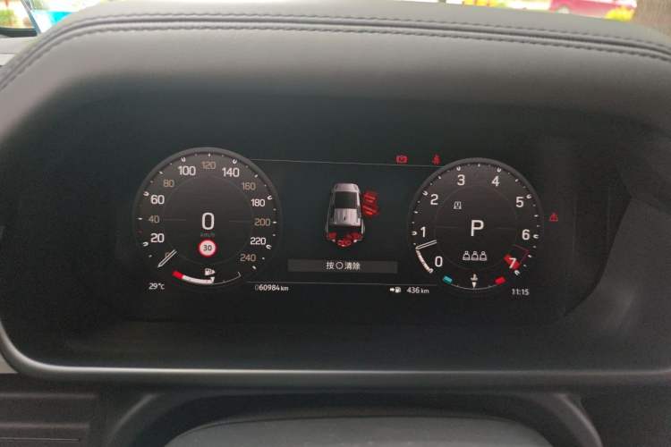 Used Land Rover Defender 2023 Facelift 110 3.0T P400 X-DYNAMIC HSE Instrument Cluster
