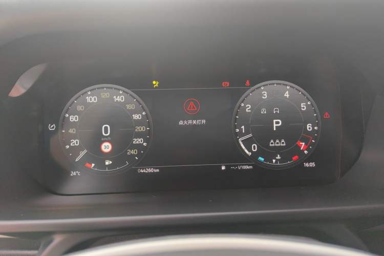 Used Land Rover Defender 2023 Revised Version 90 3.0T P400 Dark Edition Instrument Cluster