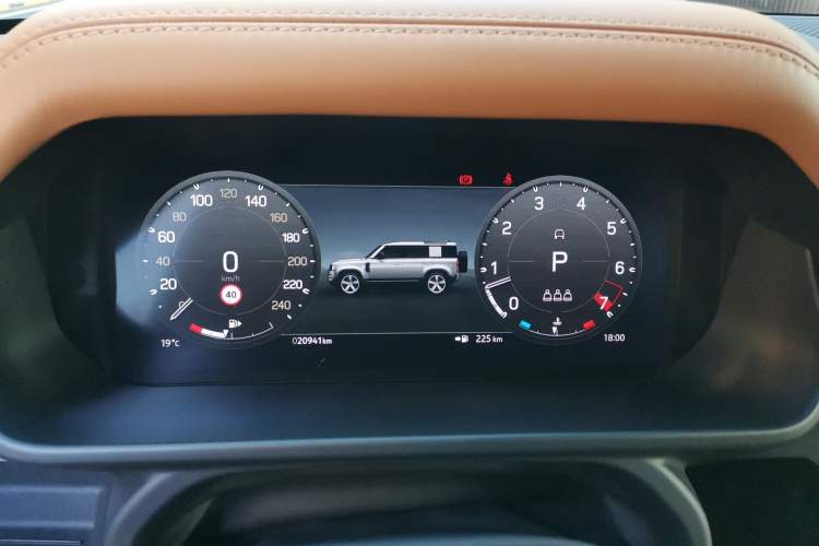Used Land Rover Defender 2023 Facelift 110 3.0T P400 Dark Edition Instrument Cluster