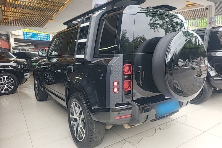Used Land Rover Defender 2023 Facelift 110 3.0T P400 Dark Edition Rear Left 45 Deg