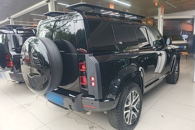 Used Land Rover Defender 2023 Facelift 110 3.0T P400 Dark Edition Rear Right 45 Deg