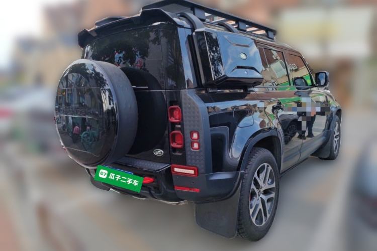 Used Land Rover Defender 2023 Facelift 110 3.0T P400 Dark Edition Rear Right 45 Deg