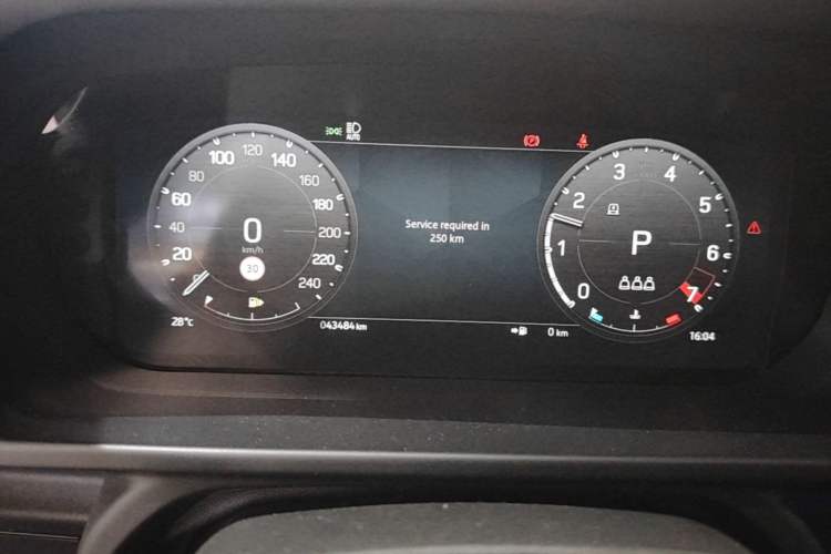 Used Land Rover Defender 2023 Facelift 110 3.0T P400 X-DYNAMIC HSE Instrument Cluster