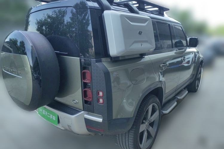 Used Land Rover Defender 2023 Facelift 110 3.0T P400 Dark Edition Rear Right 45 Deg