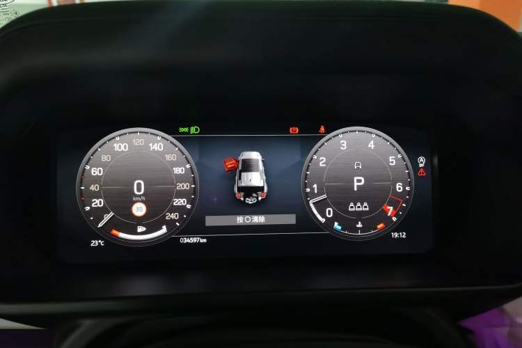 Used Land Rover Defender 2023 Facelift 110 3.0T P400 Dark Edition Instrument Cluster