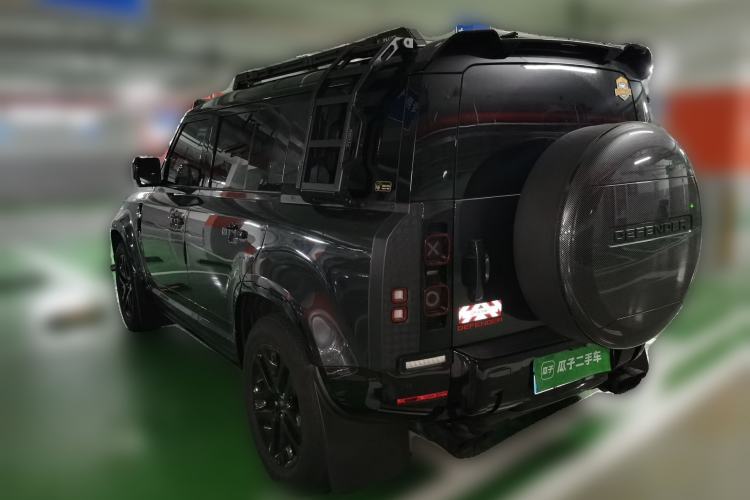 Used Land Rover Defender 2023 Facelift 110 3.0T P400 Dark Edition Rear Left 45 Deg