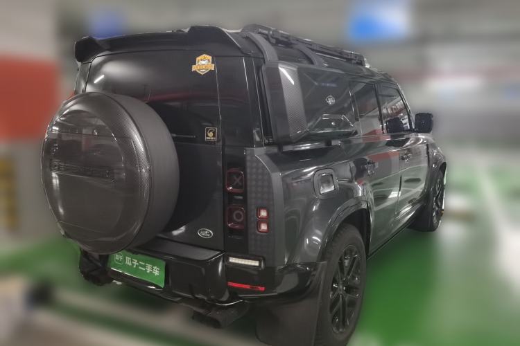 Used Land Rover Defender 2023 Facelift 110 3.0T P400 Dark Edition Rear Right 45 Deg