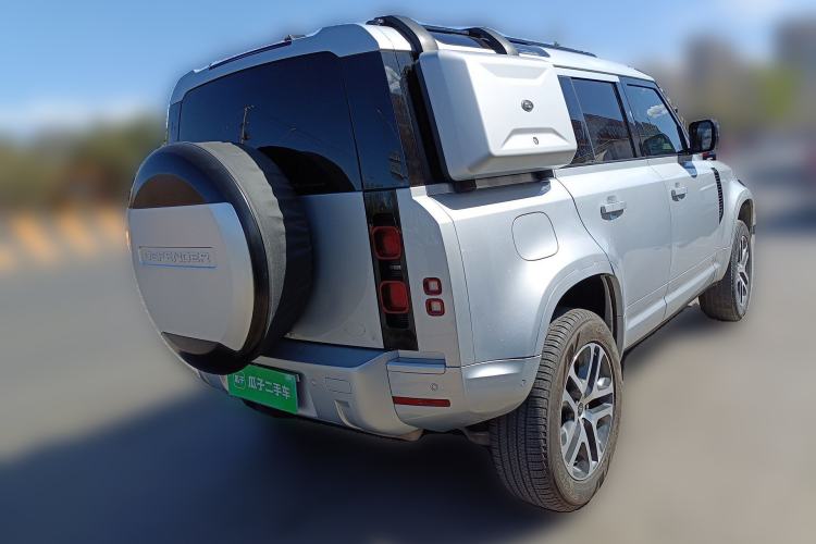 Used Land Rover Defender 2023 110 3.0T P400 75th Anniversary Legend Edition Rear Right 45 Deg