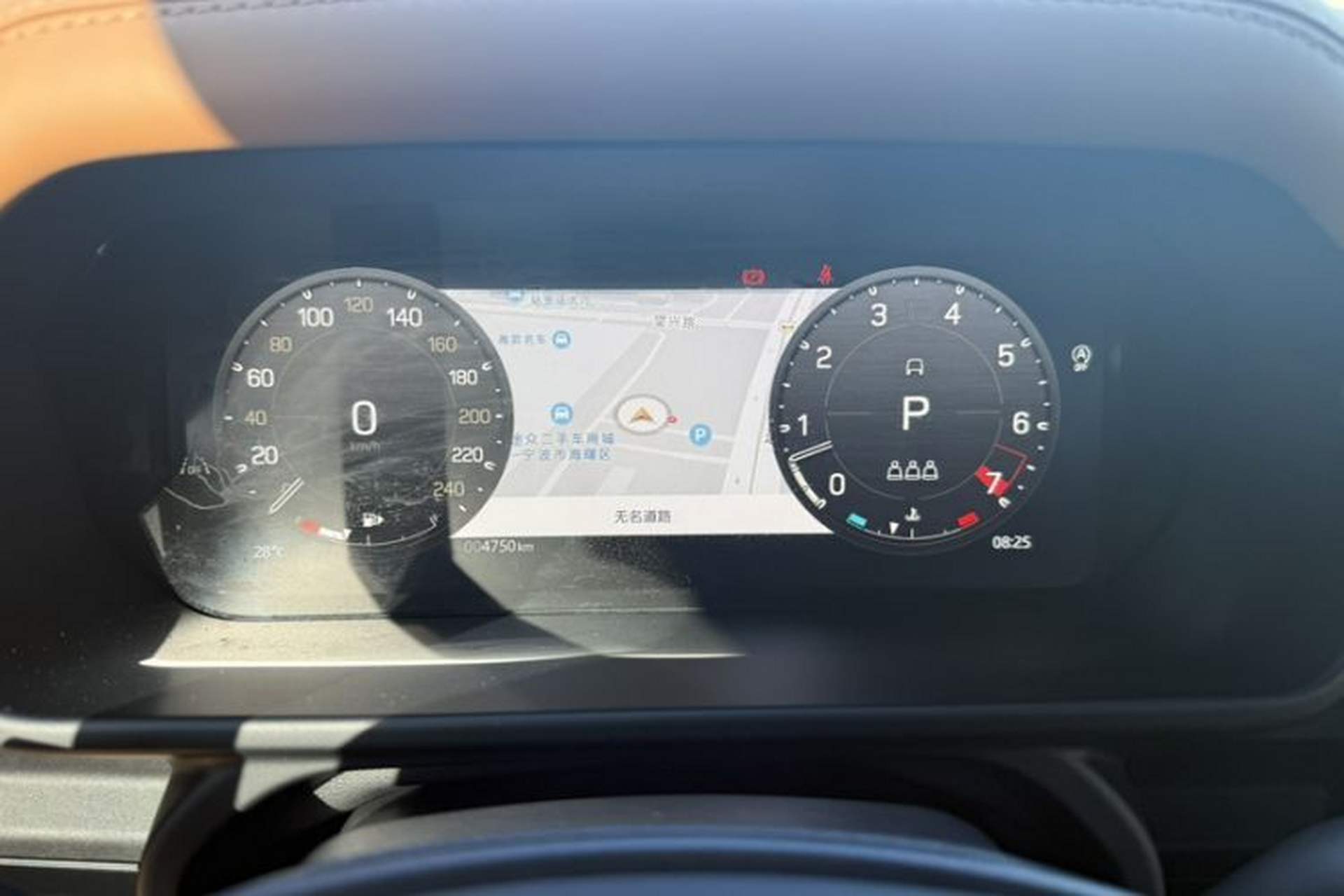Used Land Rover Defender 2024 110 3.0T P400 X-DYNAMIC HSE Odometer Close Up