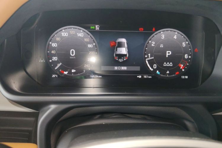 Used Land Rover Defender 2024 110 3.0T P400 Dark Edition Odometer Close Up