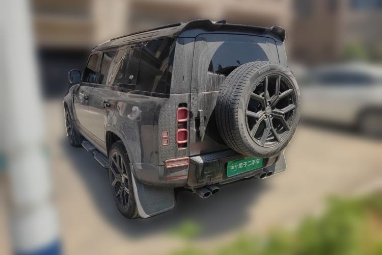 Used Land Rover Defender 2024 110 3.0T P400 Dark Edition Rear Left 45 Deg