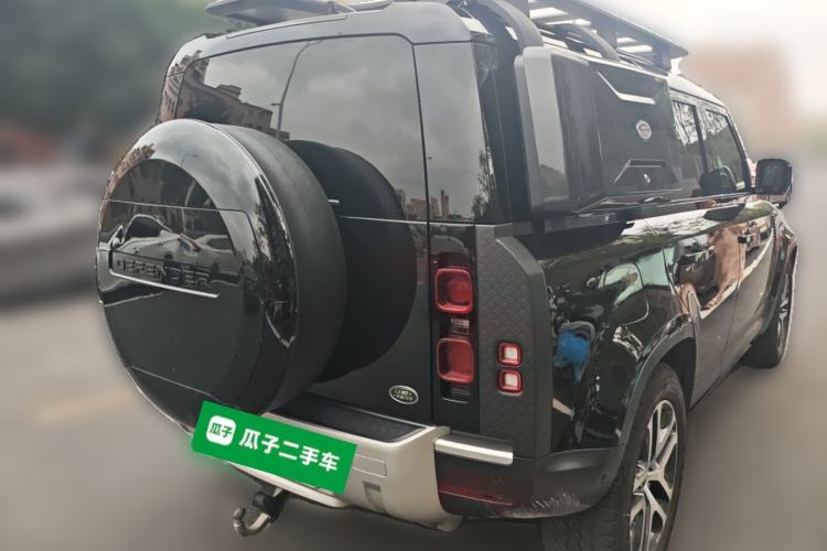 Used Land Rover Defender 2024 110 3.0T P400 Dark Edition Rear Right 45 Deg