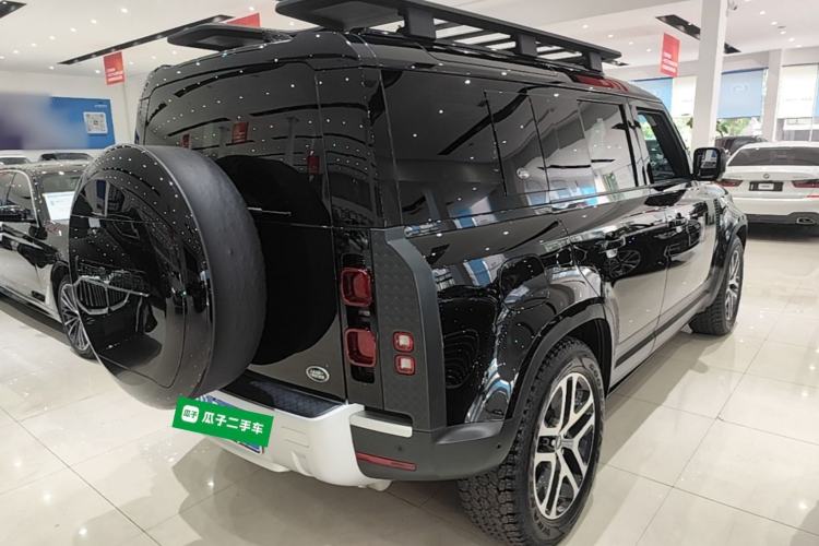 Used Land Rover Defender 2024 110 3.0T P400 Dark Edition Rear Right 45 Deg