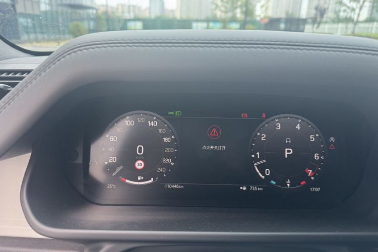 Used Land Rover Defender 2024 110 3.0T P400 XS Odometer Close Up