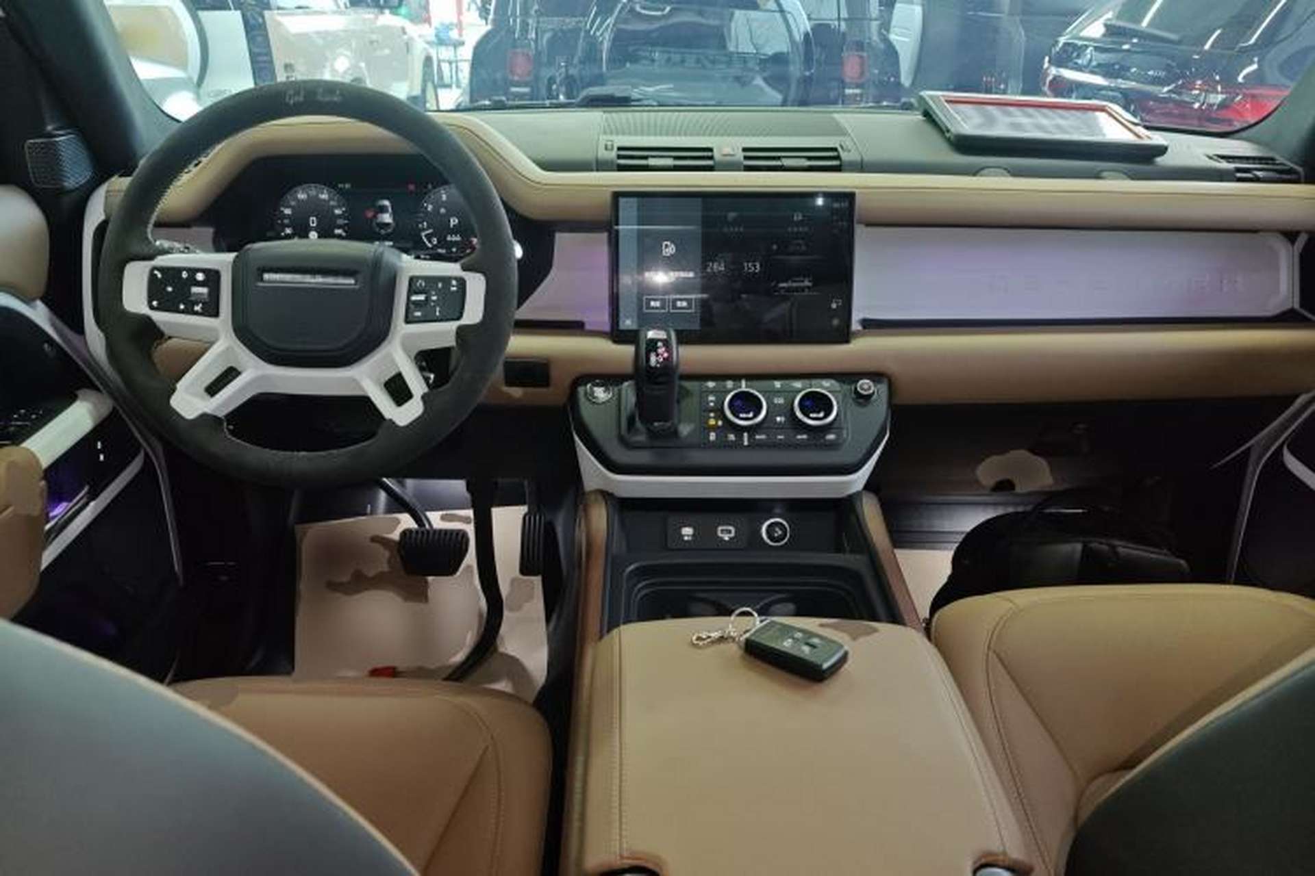 Used Land Rover Defender 2024 110 3.0T P400 Dark Edition Interior 2