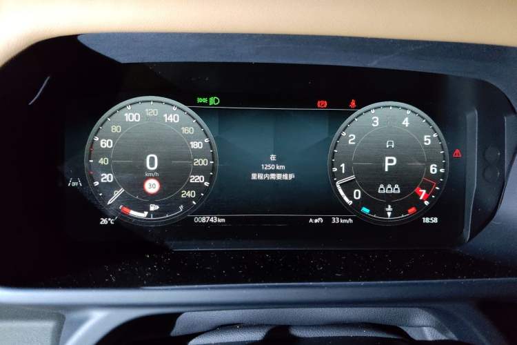 Used Land Rover Defender 2025 110 3.0T P400 – Dynamic HSE Instrument Cluster