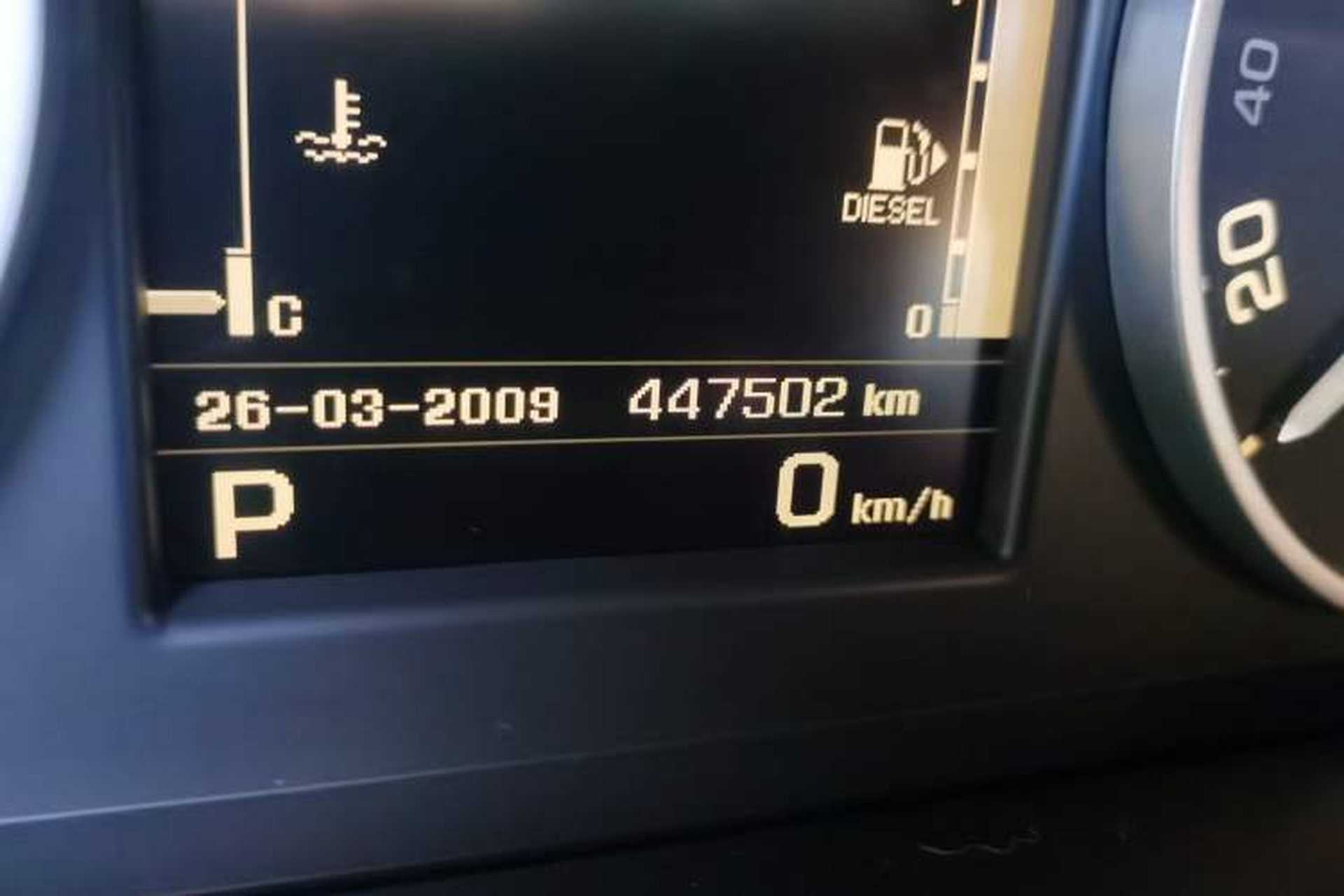 Used Land Rover Discovery 2012 3.0 SDV6 HSE Diesel Version Odometer Close Up