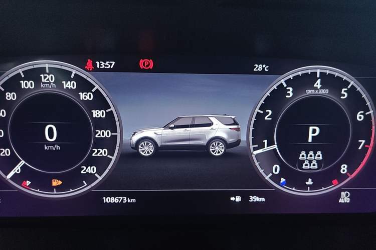 Used Land Rover Discovery 2020 3.0 SC V6 30th Anniversary Special Edition Odometer Close Up