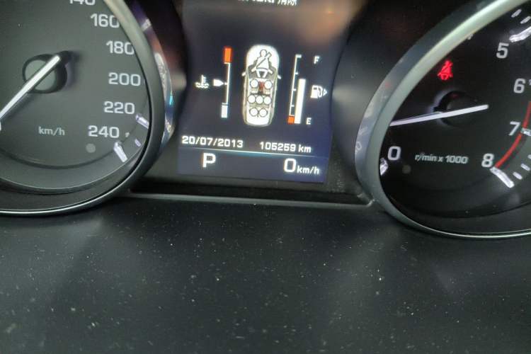 Used Land Rover Discovery Sport 2016 2.0T HSE Odometer Close Up