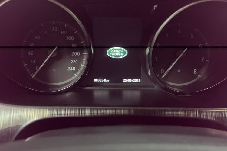Used Land Rover Discovery Sport 2018 240 PS SE Version Odometer Close Up