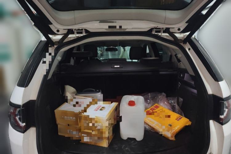Used Land Rover Discovery Sport 2018 240 PS HSE Version Trunk