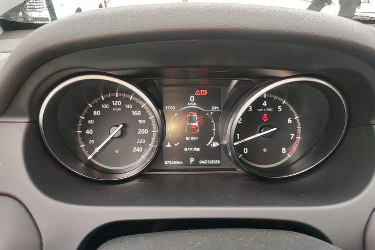 Used Land Rover Discovery Sport 2019 240 PS SE Version China VI Standard Instrument Cluster