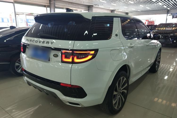 Used Land Rover Discovery Sport 2020 249 PS R-Dynamic Performance Edition Rear Right 45 Deg