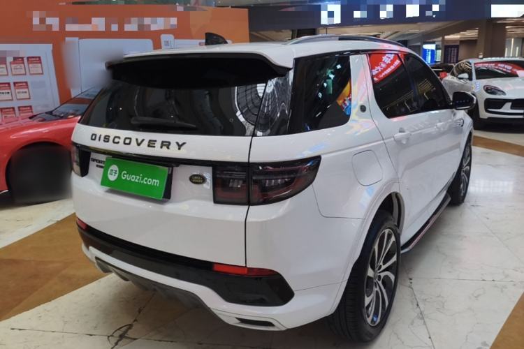 Used Land Rover Discovery Sport 2020 249 PS R-Dynamic Performance Edition Rear Right 45 Deg