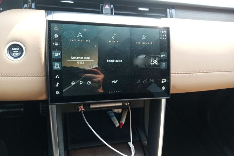 Used Land Rover Discovery Sport 2024 Performance Tech Edition Audio And AC Panel
