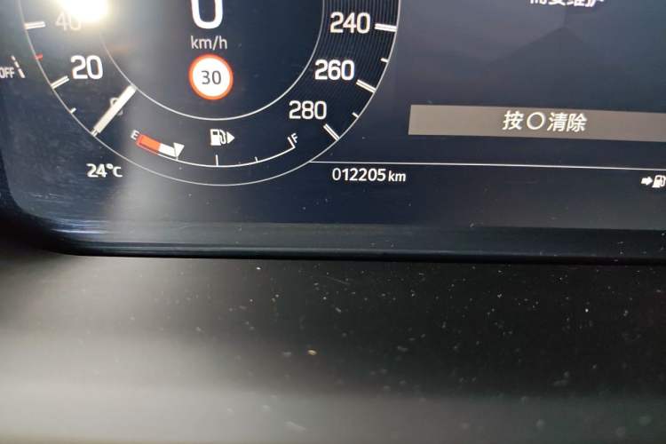 Used Land Rover Discovery Sport 2024 Performance Tech Edition Odometer Close Up