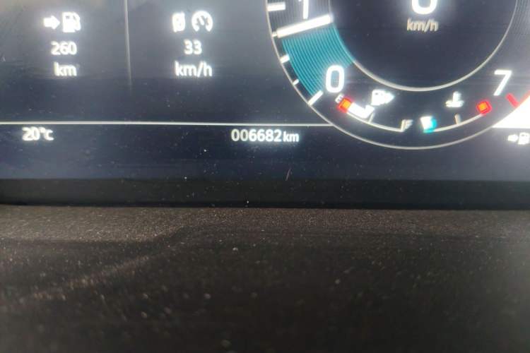 Used Land Rover Discovery Sport 2024 Performance Tech Edition Odometer Close Up