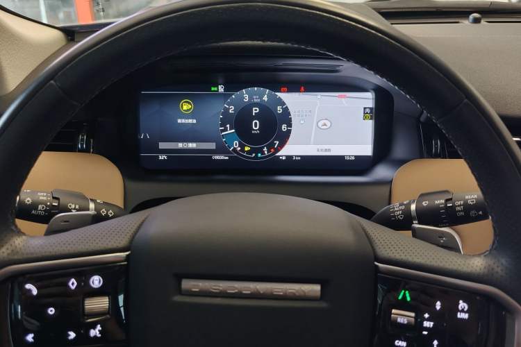 Used Land Rover Discovery Sport 2024 Luxury Custom Edition Odometer Close Up