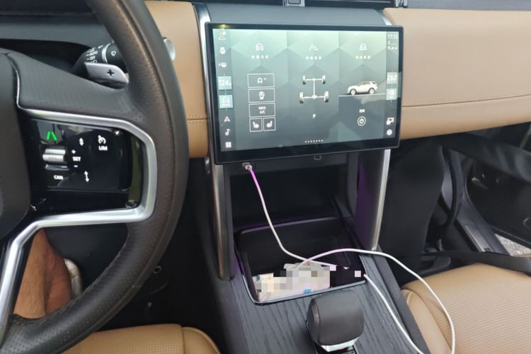 Used Land Rover Discovery Sport 2024 Luxury Custom Edition Audio And AC Panel