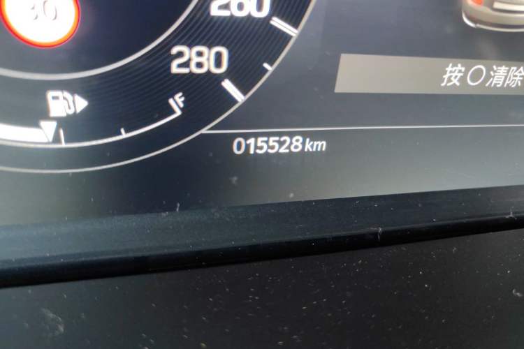 Used Land Rover Discovery Sport 2024 Performance Tech Edition Odometer Close Up