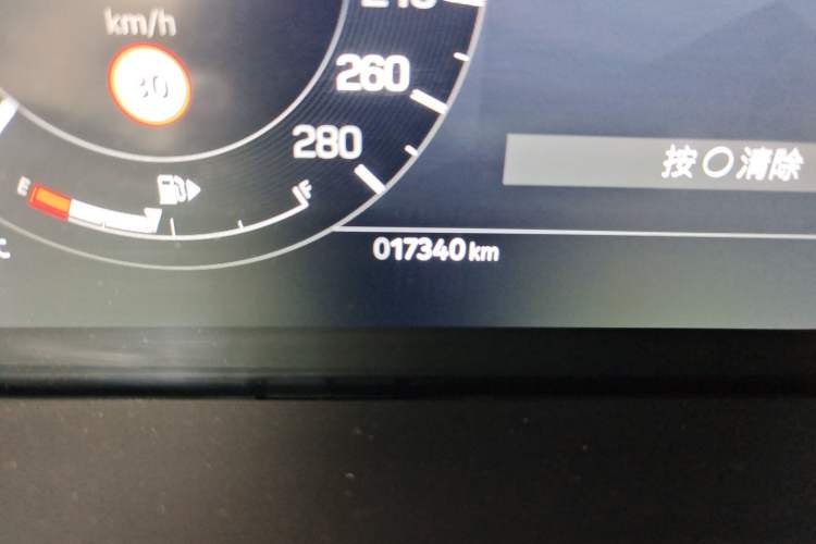 Used Land Rover Discovery Sport 2024 Performance Tech Edition Odometer Close Up