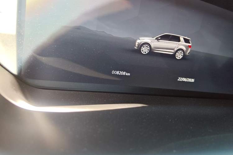 Used Land Rover Discovery Sport 2024 Performance Tech Edition Odometer Close Up