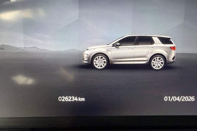 Used Land Rover Discovery Sport 2024 Performance Tech Edition Odometer Close Up