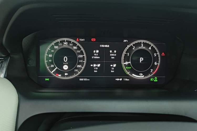 Used Land Rover Discovery Sport New Energy 2021 P300e Performance Tech Edition Instrument Cluster