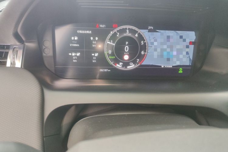 Used Land Rover Discovery Sport New Energy 2021 P300e Performance Tech Edition Odometer Close Up