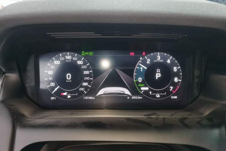 Used Land Rover Discovery Sport New Energy 2022 Facelifted P300e Plug-in Hybrid Electric Version Instrument Cluster