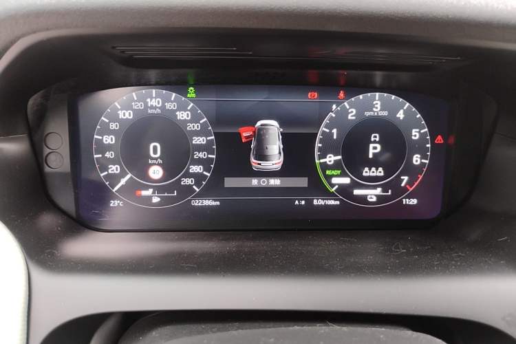Used Land Rover Discovery Sport New Energy 2022 Facelifted P300e Plug-in Hybrid Electric Version Instrument Cluster