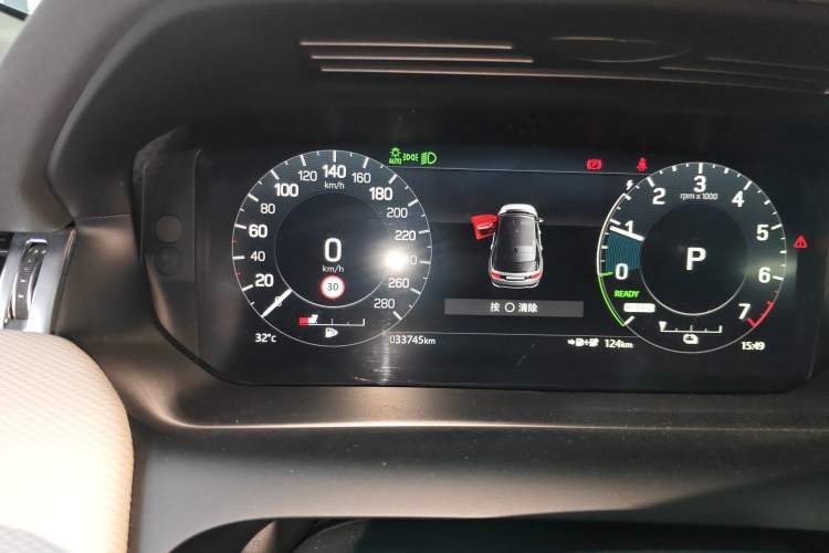 Used Land Rover Discovery Sport New Energy 2022 Facelifted P300e Plug-in Hybrid Electric Version Instrument Cluster