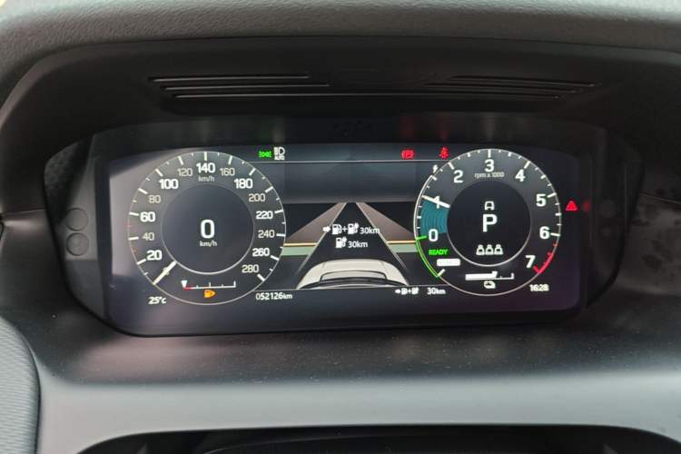 Used Land Rover Discovery Sport New Energy 2022 Facelifted P300e Plug-in Hybrid Electric Version Instrument Cluster
