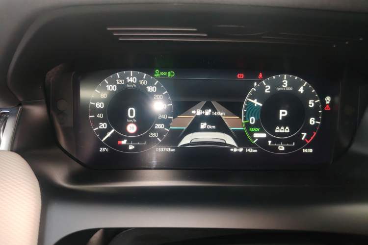 Used Land Rover Discovery Sport New Energy 2022 Facelifted P300e Plug-in Hybrid Electric Version Instrument Cluster