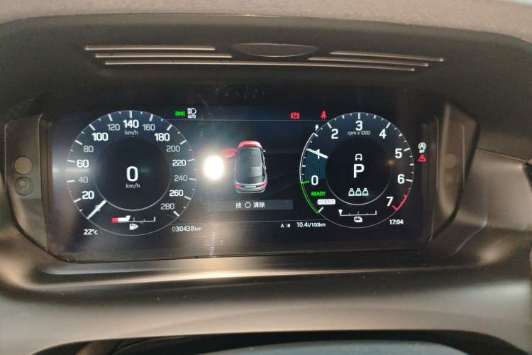 Used Land Rover Discovery Sport New Energy 2022 Facelifted P300e Plug-in Hybrid Electric Version Instrument Cluster