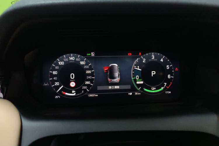 Used Land Rover Discovery Sport New Energy 2024 1.5T P300e Plug-in Hybrid Electric Version Instrument Cluster