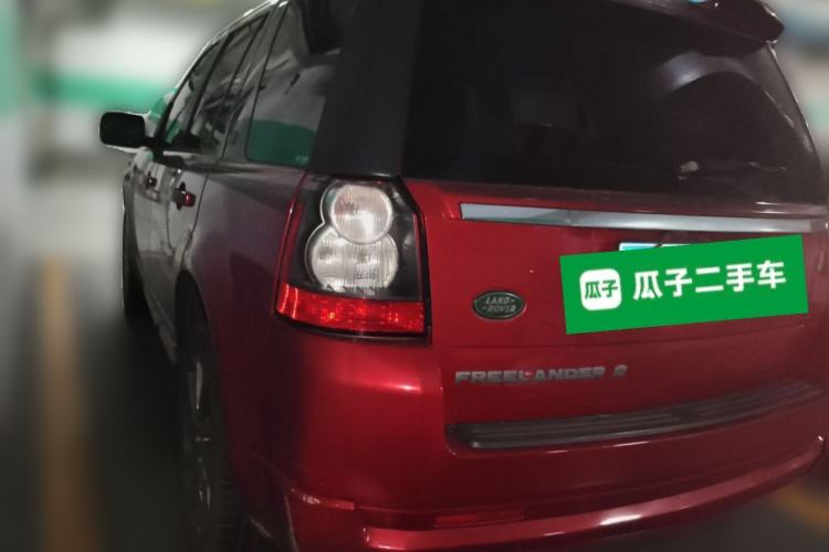 Used Land Rover Freelander 2 2011 3.2L China Red Limited Edition Rear Left 45 Deg