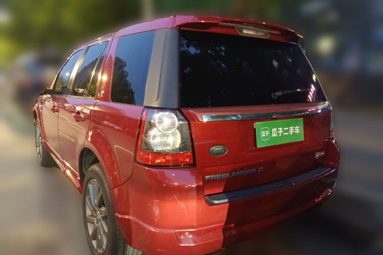 Used Land Rover Freelander 2 2011 3.2L China Red Limited Edition Rear Left 45 Deg