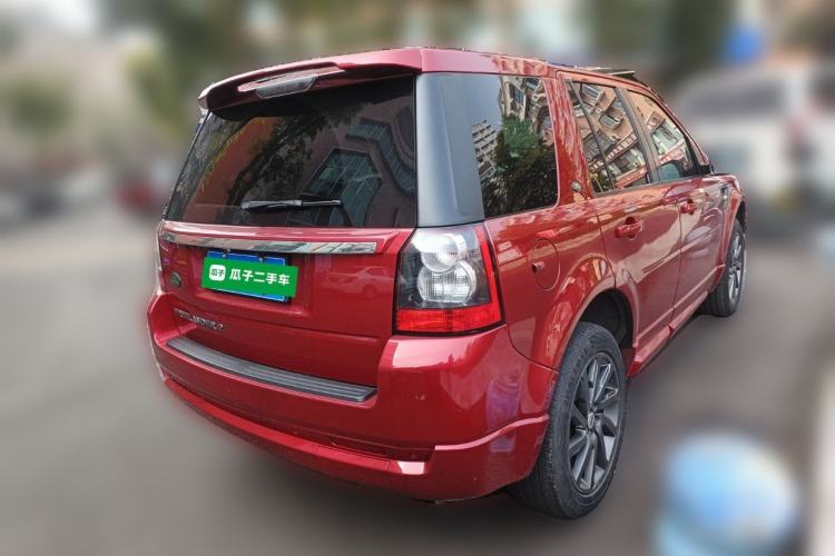 Used Land Rover Freelander 2 2011 3.2L China Red Limited Edition Rear Right 45 Deg